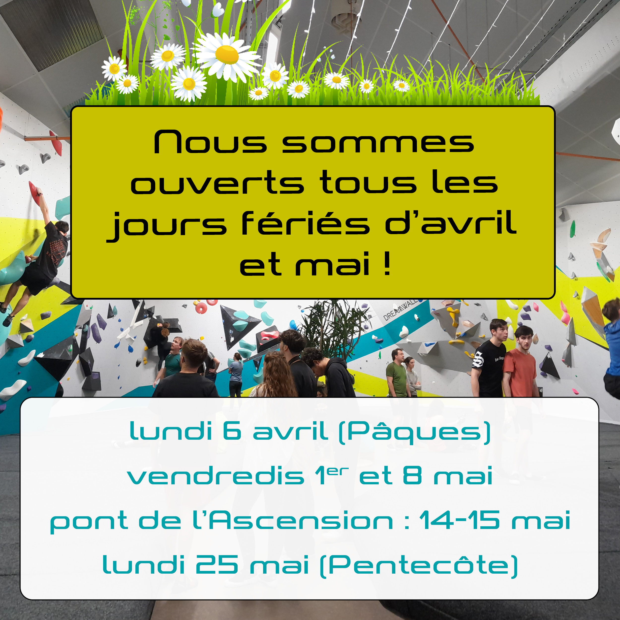 horaires jours fériés printemps 2026