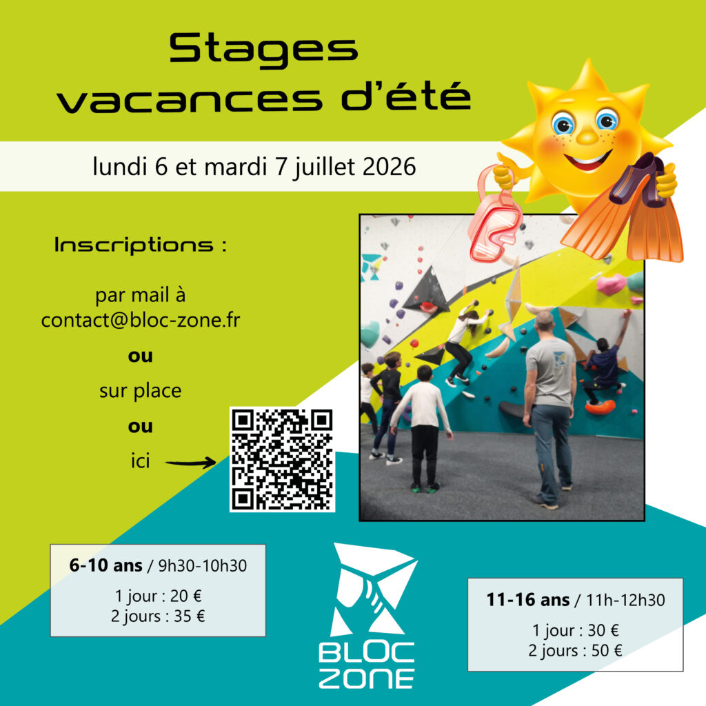 stages enfants vacances été 2026