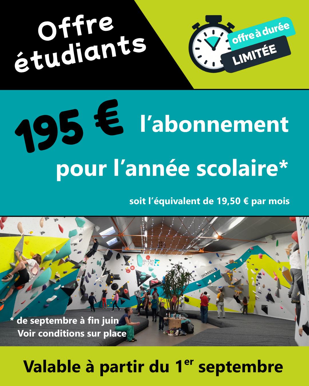 abonnement étudiants rentrée 2026